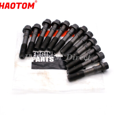12X Connecting Rod Bolts For Cummins Dodge 5.9L 89-02 3900919 US