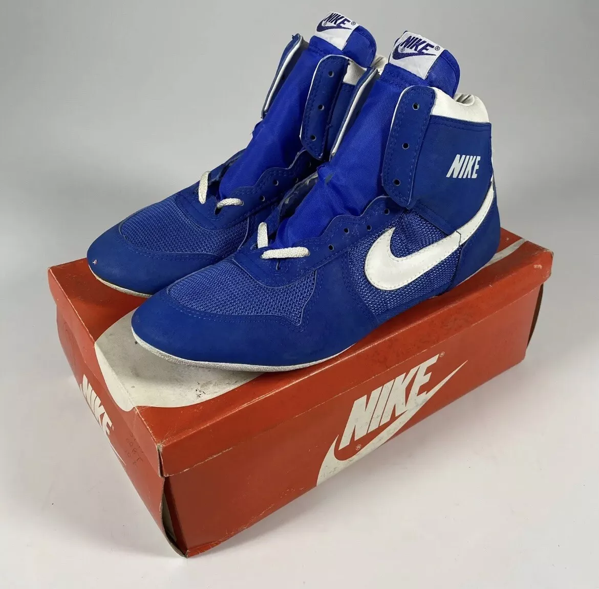 Vintage Original OG Nike Combatant Wrestling Shoes 12 Lost Found