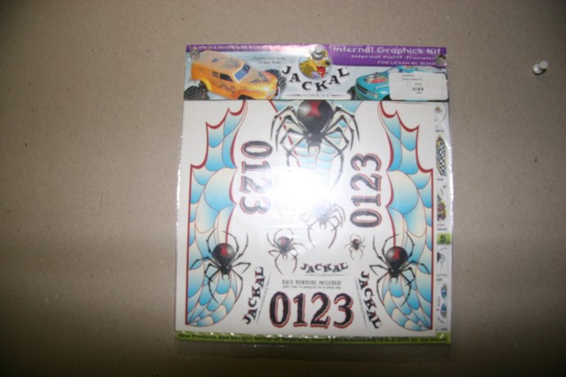 rc decals inside body