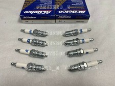 Set Of 8 Spark Plugs AcDelco For Chevy Camaro Impala Pontiac Firebird 5.7L V8