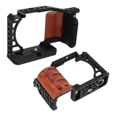 Kameraschutzrahmen 1/4 3/8 Zoll Schraubenlöcher Poröse Hohle Anti -Scratch