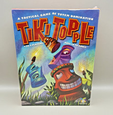 Tiki Topple Totem Game 2008 Gamewright Edition Mensa Select -