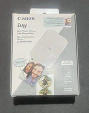 Canon Ivy Mini Photo Printer 2nd Generation Pure White