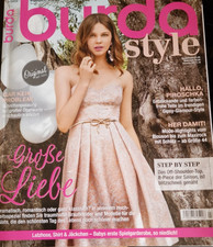 burda style Zeitschrift /traumhaft Brautkleider und Modelle für  Gäste 03/2017