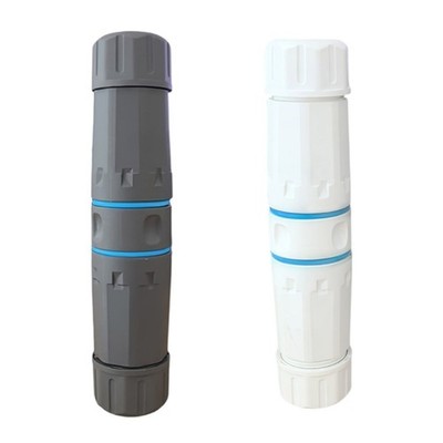 RJ45 Coupler Cat6 Shielded Connector IP68 Waterproof For Industrial Digital