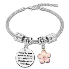 Sympathy Gift Bracelet Memorial Jewelry Gift for Loss of Mom Dad Bereavement Con