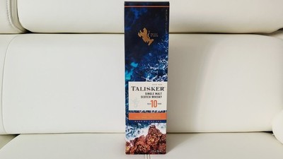Talisker 10 Years Single Malt Scotch Whisky / 45,8 % vol. / 0,7 Liter-Flasche