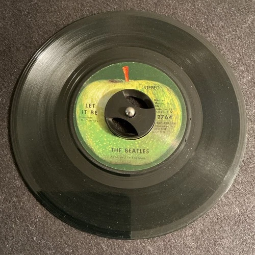 The Beatles 45RPM “Let It Be” 1970 70s Classic Rock 7” Apple Vinyl NICE!