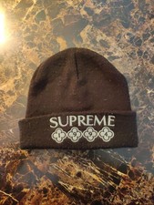 Supreme 1994 Authentic Glitter Beanie Black