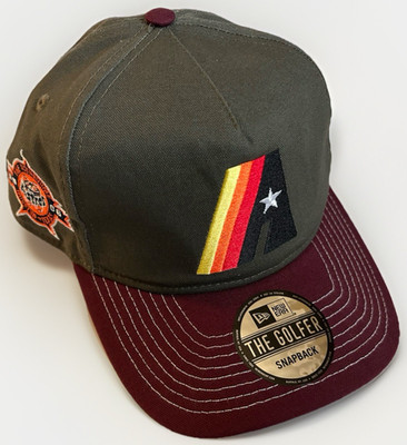 Houston Astros New Era ''The Golfer'' Snapback Cap w/ Astrodome Patch   Adult OSFM