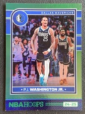 P.J. Washington Jr. 2024-25 Panini Hoops Green /99 #39