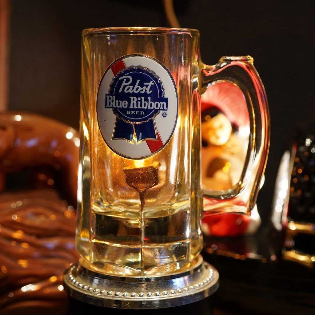 Pabst Blue Ribbon Vintage Light B | eBay