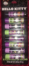Sanrio HELLO KITTY Halloween Smakowe balsamy do ust Beauty 8-pak FABRYCZNIE NOWE! Kawaii 