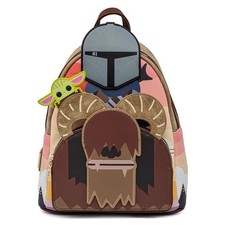 Star Wars: The Mandalorian - Bantha Ride Mini Backpack-LOUSTBK0224-LOUNGEFLY
