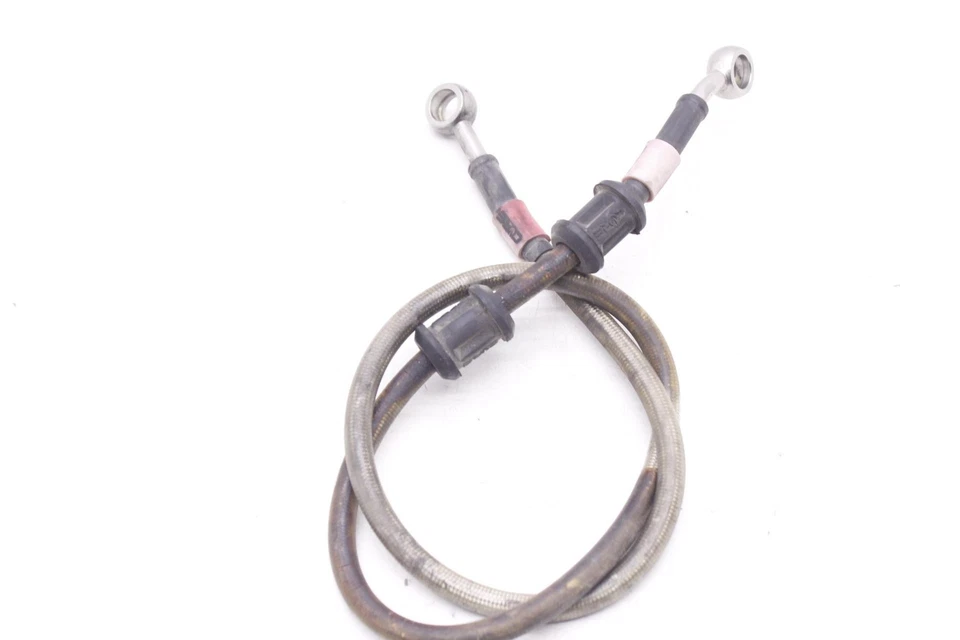 Manguera de freno trasera trenzada de acero inoxidable para Suzuki GSXR1000 2005 línea de líquido R5 Foto 3 de 4