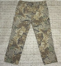 Vintage Liberty Pants Mens XL Realtree Advantage Duck Camo Cargo Pockets Hunting