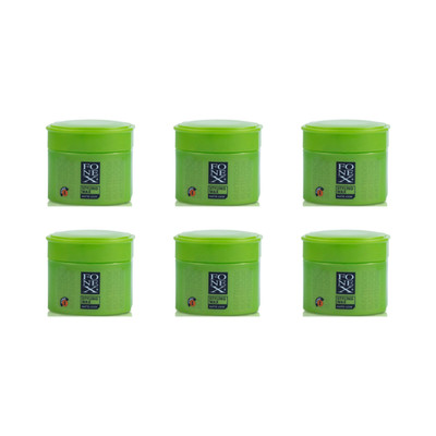 Fonex Matte Look Haarwachs 100 ml - Mattes Hairwax für alle Haartypen - 6 er Set