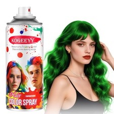 Temporary Hair Color Spray for Kids Women,One-Time Use Green Hair Spray, Wash...