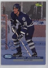 1995 Classic Images Auto 513/1180 Kenny Jonsson Auto 3y4