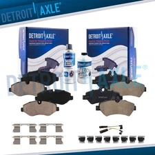 Front Rear Ceramic Brake Pads for Dodge Freightliner Mercedes-Benz Sprinter 2500