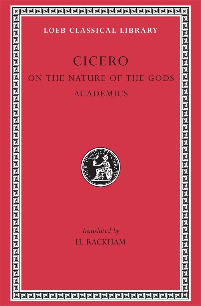 On the Nature of the Gods. Academics Academica L268 V19 (Trans. Rackham) (Latin) - Image 3