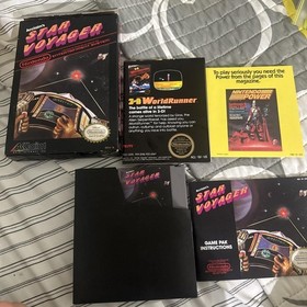 Star Voyager (Nintendo Entertainment System, 1987) NES Complete CIB