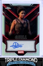 2025 Topps Chrome Deadpool Nilly Cetin As Quill Autograph Auto E644