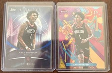 Topps Finest 2025 Amen Thompson Oil Spill Common  + Amen Thompson Midnight #46