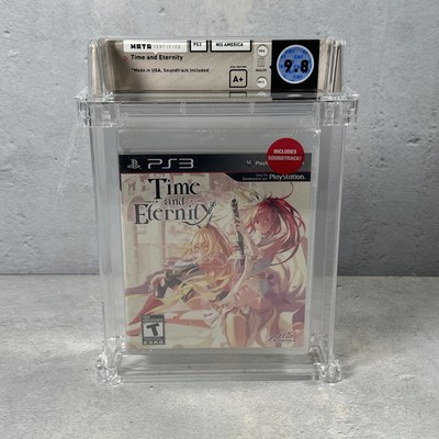 WATA 9.8 A+ Time and Eternity PlayStation 3 - PS3  US Version - w/Soundtrack