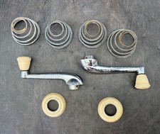 1960s-1970s Volkswagen Vw Beetle Bug Interior Window Crank Handle Set 113 837a