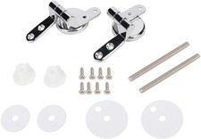 Universal Toilet Seat HingesZinc Alloy Toilet Seat Hinges Kit with Screw Toil...