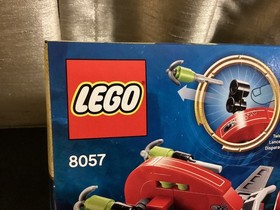 Lego Atlantis Wreck Raider 8057 Shark Warrior Scuba gear glider eye patch 2010