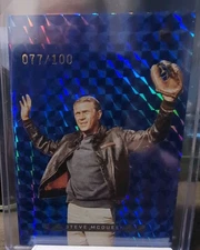 2025 Super Break Keepsake Steve McQueen Premiere Edition  77/100 SSP blue