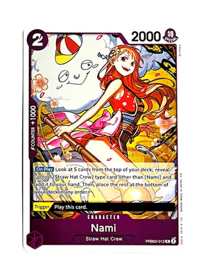Nami PRB02-012 R Rare Foil ONE PIECE TCG PRB02 The Best Vol 2 ENGLISH NM/M