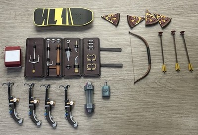 NECA Teenage Mutant Ninja Turtles 2012 Accessory Set From SDCC 2026 Harmony Set