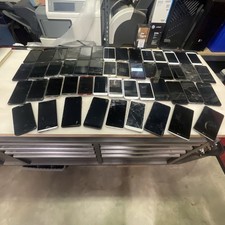 Lot of 50 Mix Smart Phones, Cell Phones, As-is Parts Or Repair