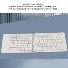 Foldable Bluetooth Keyboard Bluetooth 5.0 Rechargeable Magnetic Ultra Slim PACW