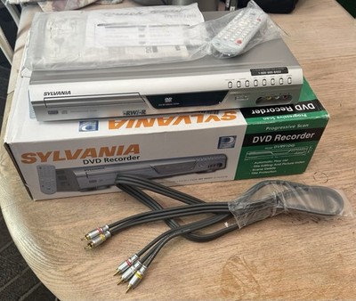 SYLVANIA DVR91DG Progressive Scan DVD Recorder Player Open Box New Never Used