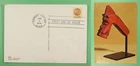 DR WHO 1978 FDC INDIAN HEAD PENNY SIOUX PIPE POSTCARD R38213