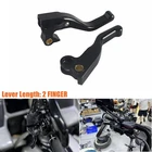 CNC Shorty Hand Control Brake Clutch Levers For Sportster Dyna Softail 1982-1995