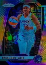 2024 Panini Prizm WNBA - Myisha Hines-Allen #20 Silver Prizm Refractor