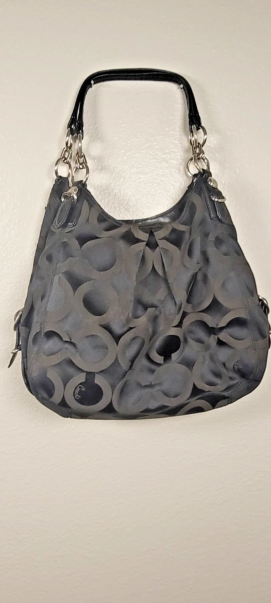 Coach Black Signature Hobo Bag for sale - eBay
