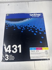 Brother TN-431 CMY Toner 3-Pack Genuine OEM | Open Box, Factory Sealed