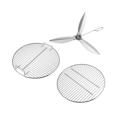 Grill Grate for 22'' Kettle Charcoal Grill - Stainless Steel Kit