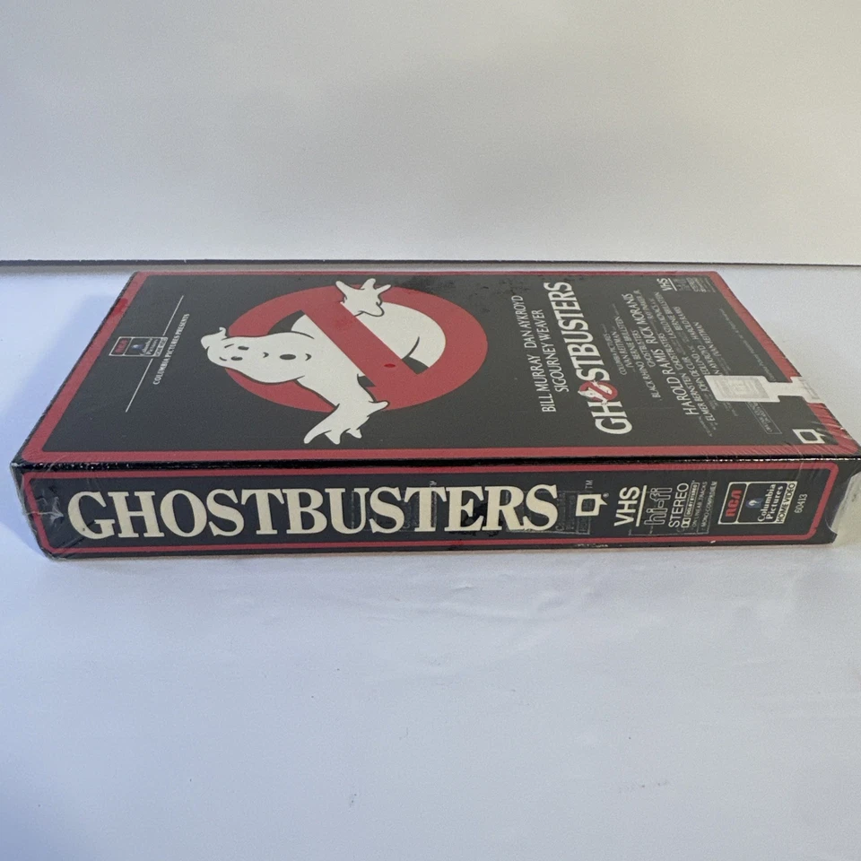 Ghostbusters VHS Factory Sealed RCA Columbia Pictures ©1985 Red Border Foto 3 de 4