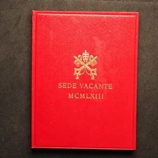 Vatican 1963 (MCMLXIII) 500 Lire Silver Coin: Sede Vacante - FREE SHIP! #63-11