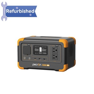 Refurbished PECRON Power Station E300LFP 288Wh Solar Generator For Home Back-up