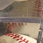 Rawlings Official Major League Baseball Autographed w/ Display Case