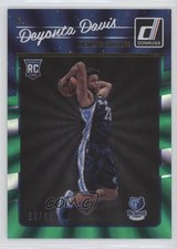 2016-17 Panini Donruss Rookies Green Holo Laser 39/99 Deyonta Davis #175 0j4n