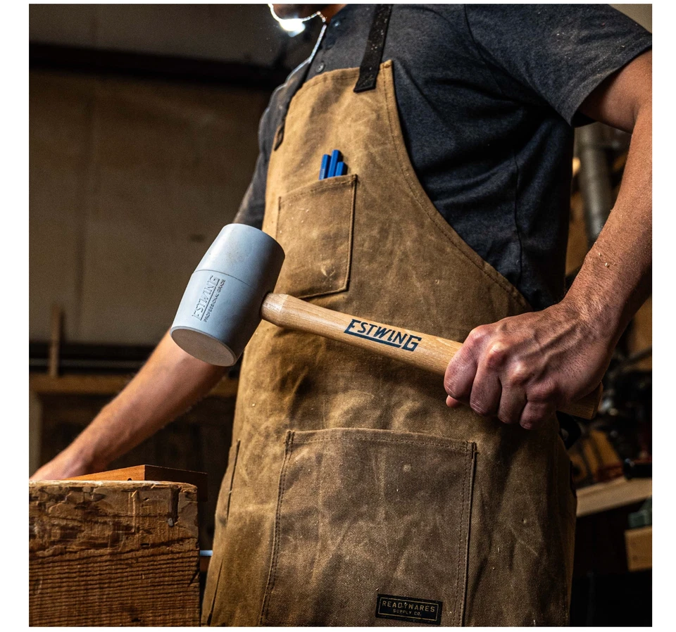 Mazo de goma Deadhead - Martillo No-Mar de 18 OZ con cabeza resistente al rebote nogal americano Foto 4 de 4